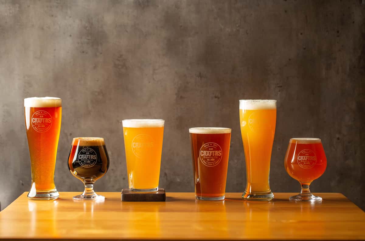 Placeholder photo of assorted craft beer styles